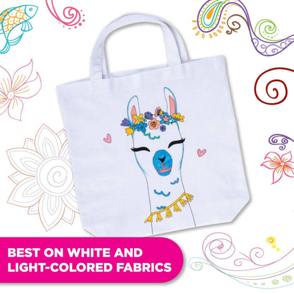 Tulip Fine-Tip Fabric Markers Rainbow 20 Pack
