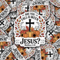 DC 1999 - Are you Fall-O-Ween Jesus Die Cut Sticker