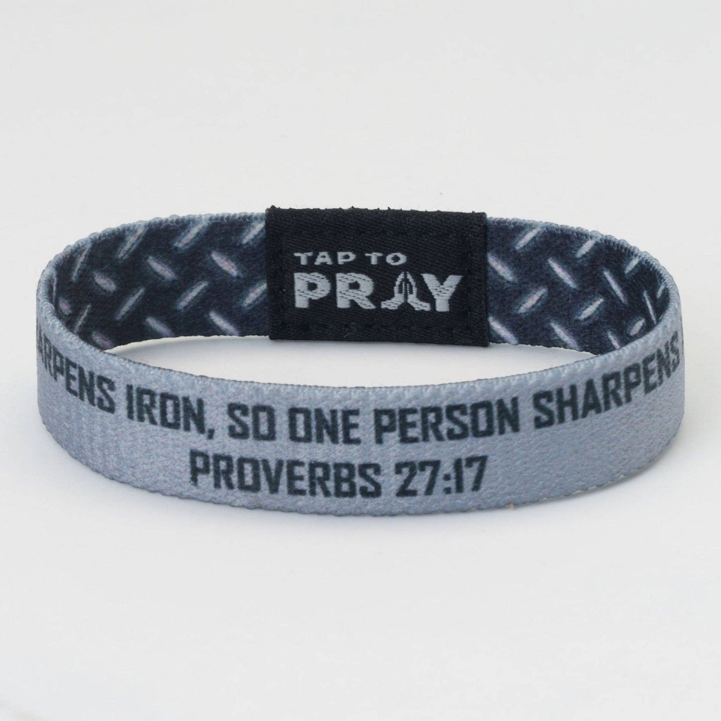 Tap To Pray® Wristband – Iron Sharpens Iron