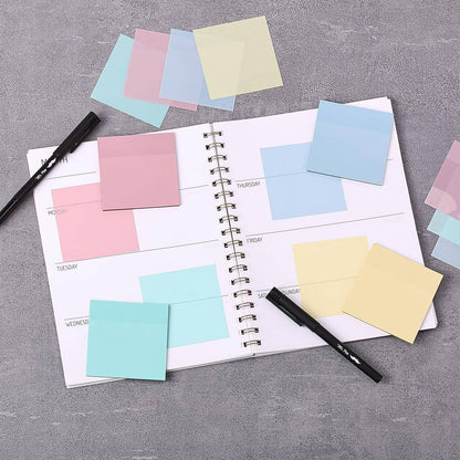 Mr. Pen Transparent Sticky Notes - 3x3 Size