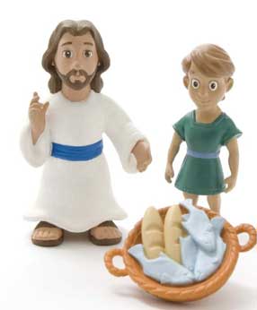 Jesus Feeds 5,000 3 Piece Set
