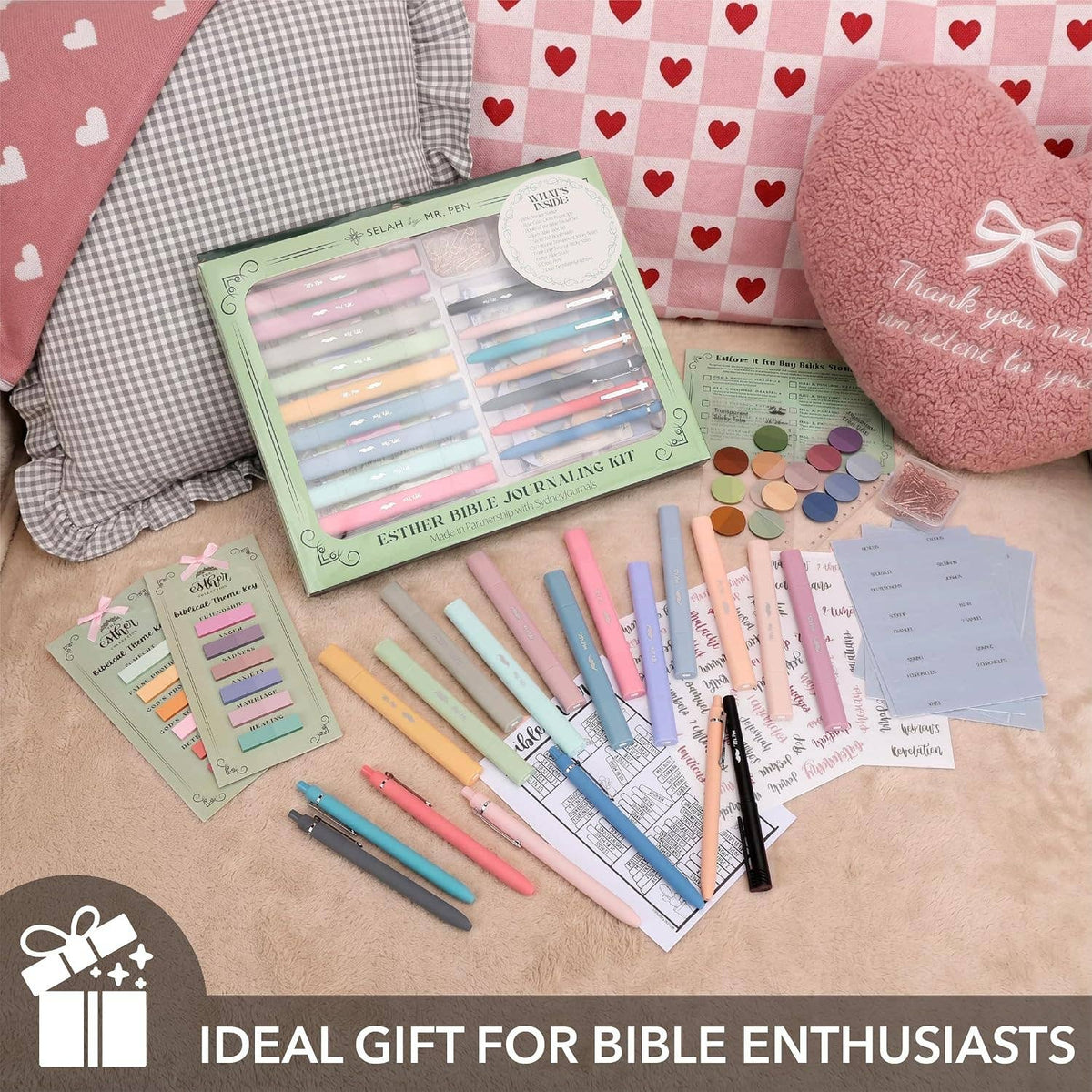 Esther Bible Journaling Kit With Bible Tracking Sticker