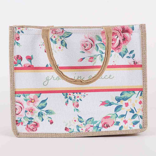 Tote Canvas Grow In Grace