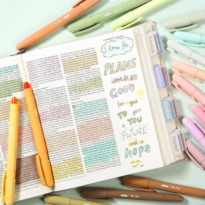 Mr. Pen Gel Highlighter Set - 16 Vibrant Colors