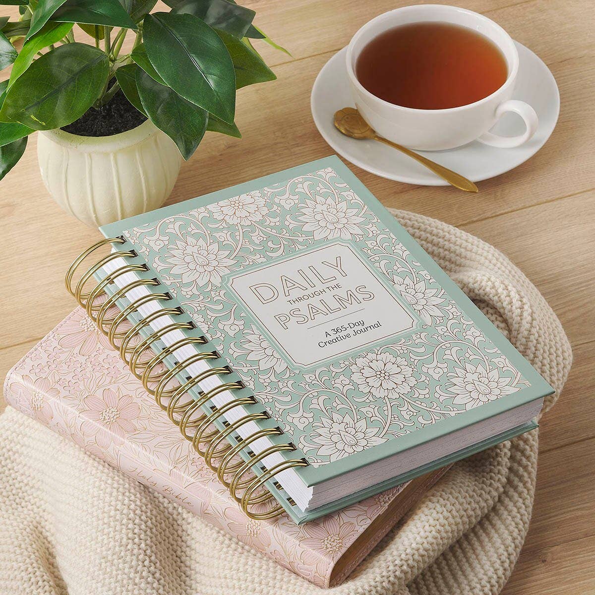 Devotional Through the Psalms HC Spiral