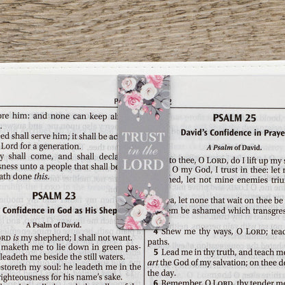 Magnetic Bookmark Set Pink Roses
