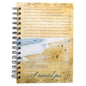 Journal Wirebound Beach Footprints