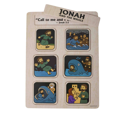 Wooden Puzzle - Jonah and the Whale