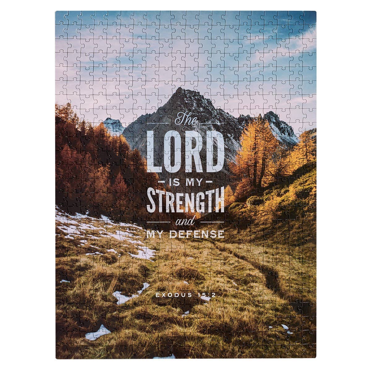Puzzle 500 pc. Lord is My Strength Ex. 15:2