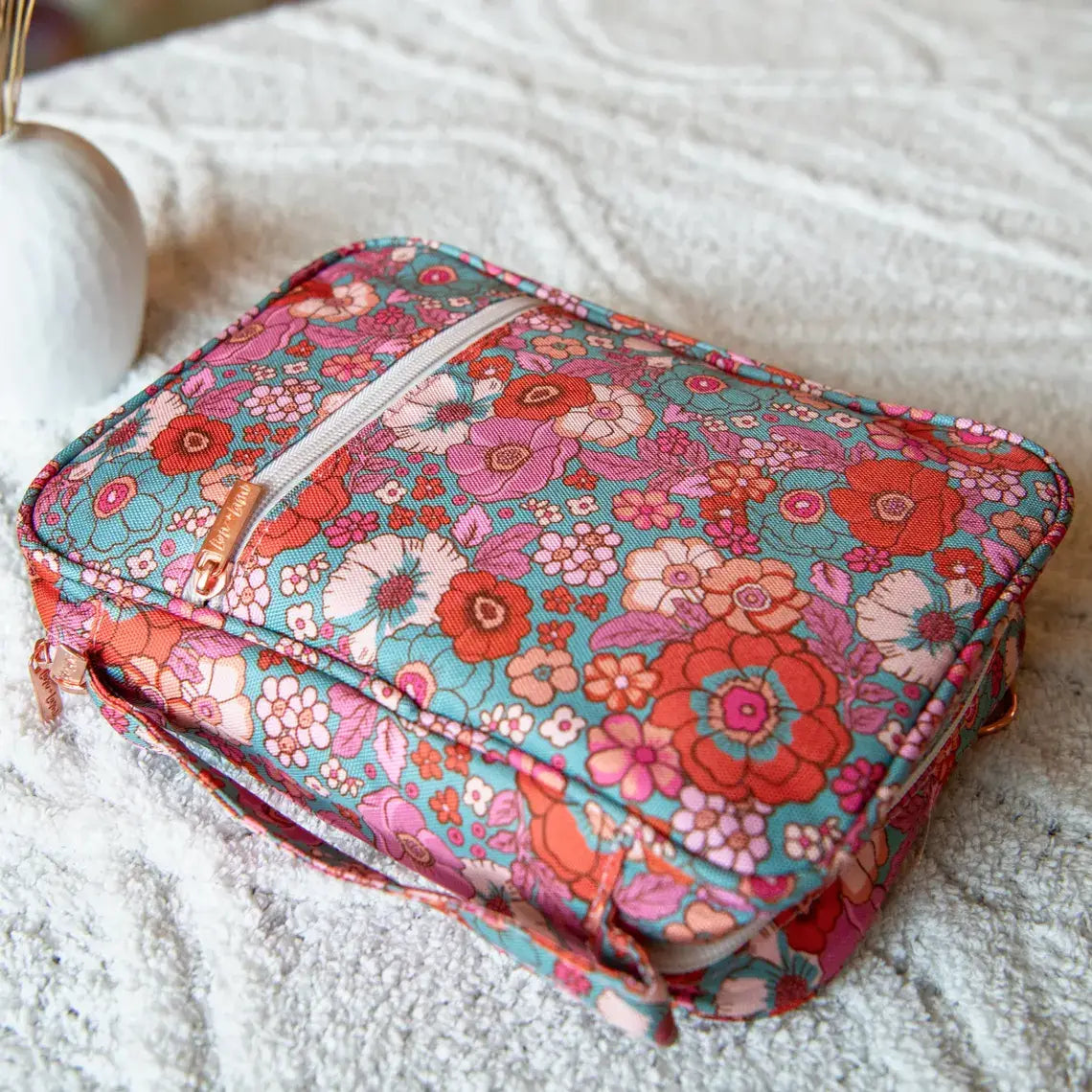 Floral Women's Crossbody Bible Cover