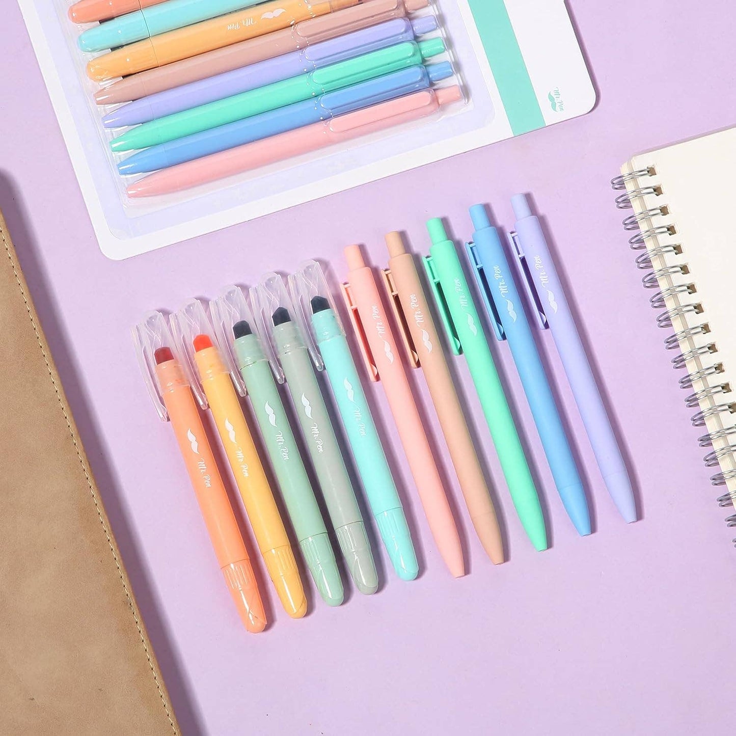 Mr. Pen- Bible Highlighters and Pens, 10 Pack, Gel