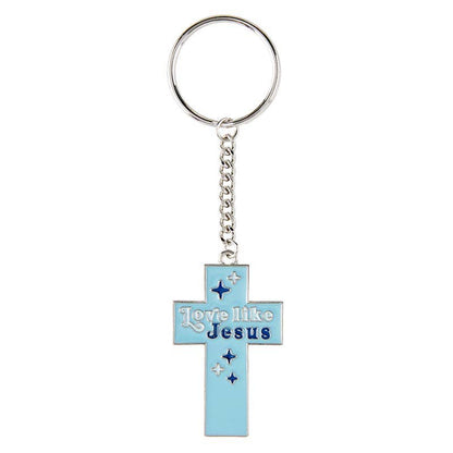 Enamel Keychains- Love Like Jesus