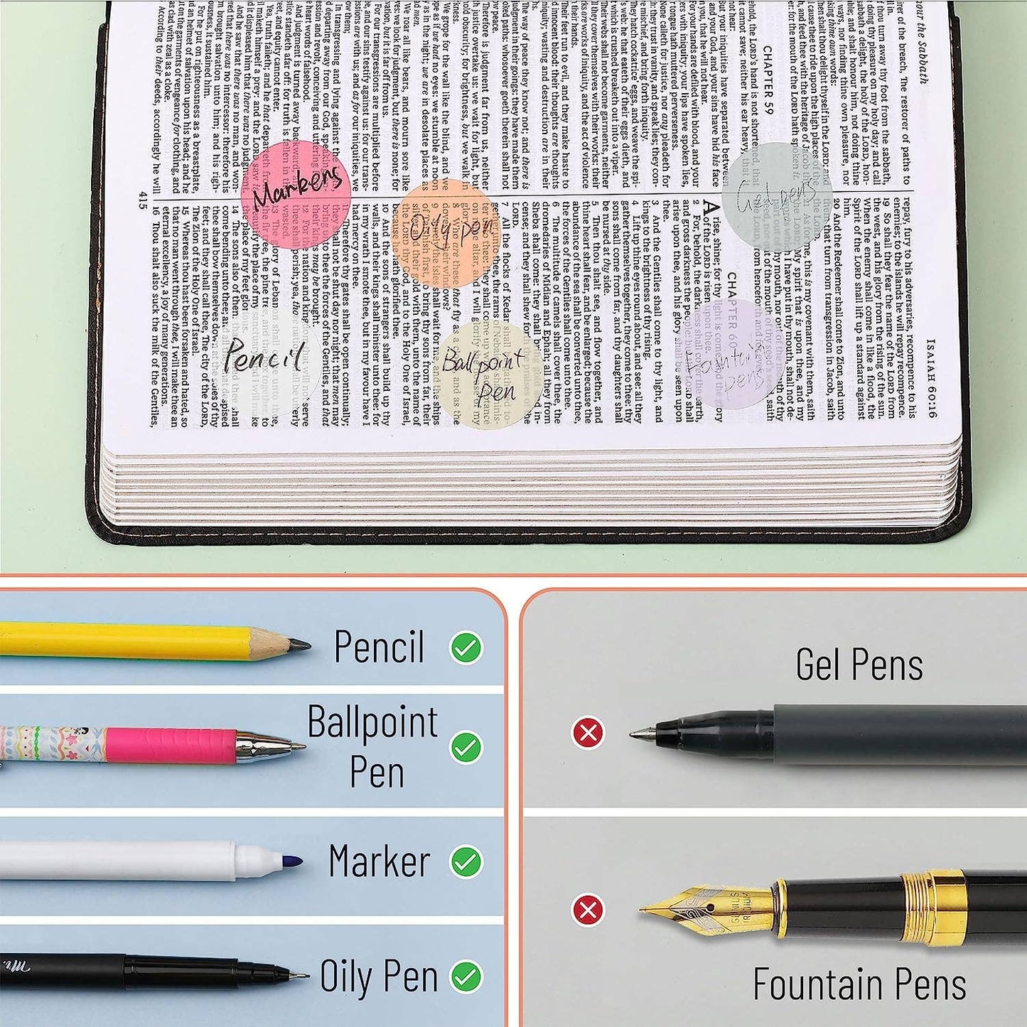 Transparent Round Sticky Notes, 560 Pcs, Assorted Colors, 28mm, Sticky Tabs with Quick-Dry Pen