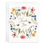 Thank You Greeting Card - Flowers All Around