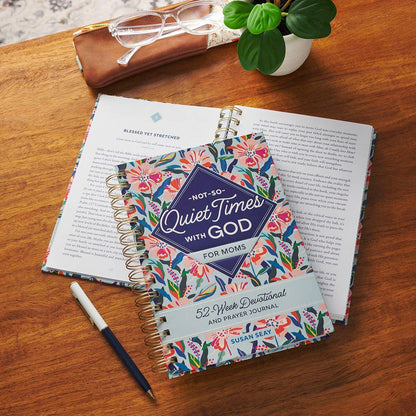 Devotional Not-So-Quiet Times with God for Mom HC Spiral