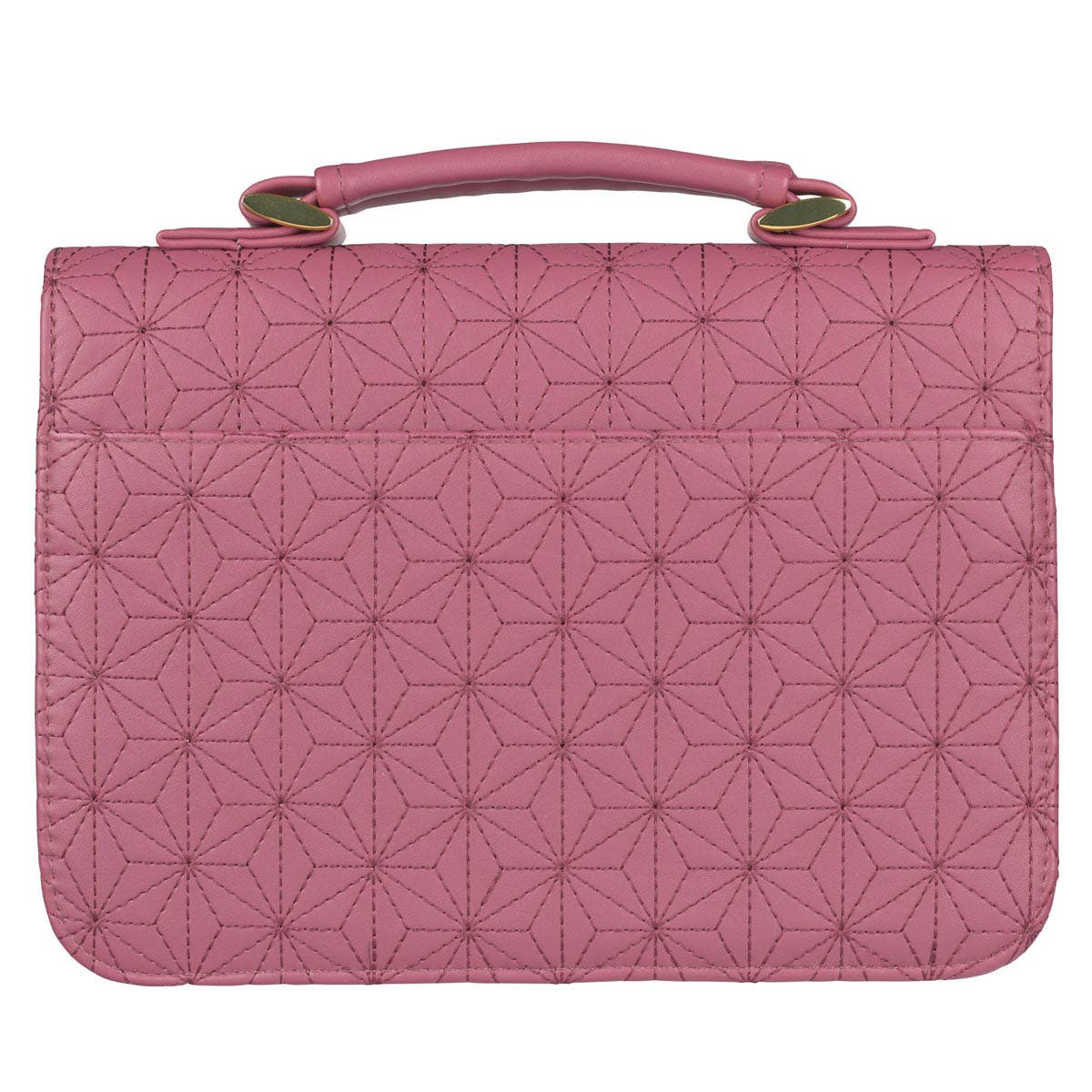 Bible Cover Fashion Pink Grace Badge
