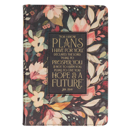 Journal Classic Zip Black Hope & A Future Jer. 29:11