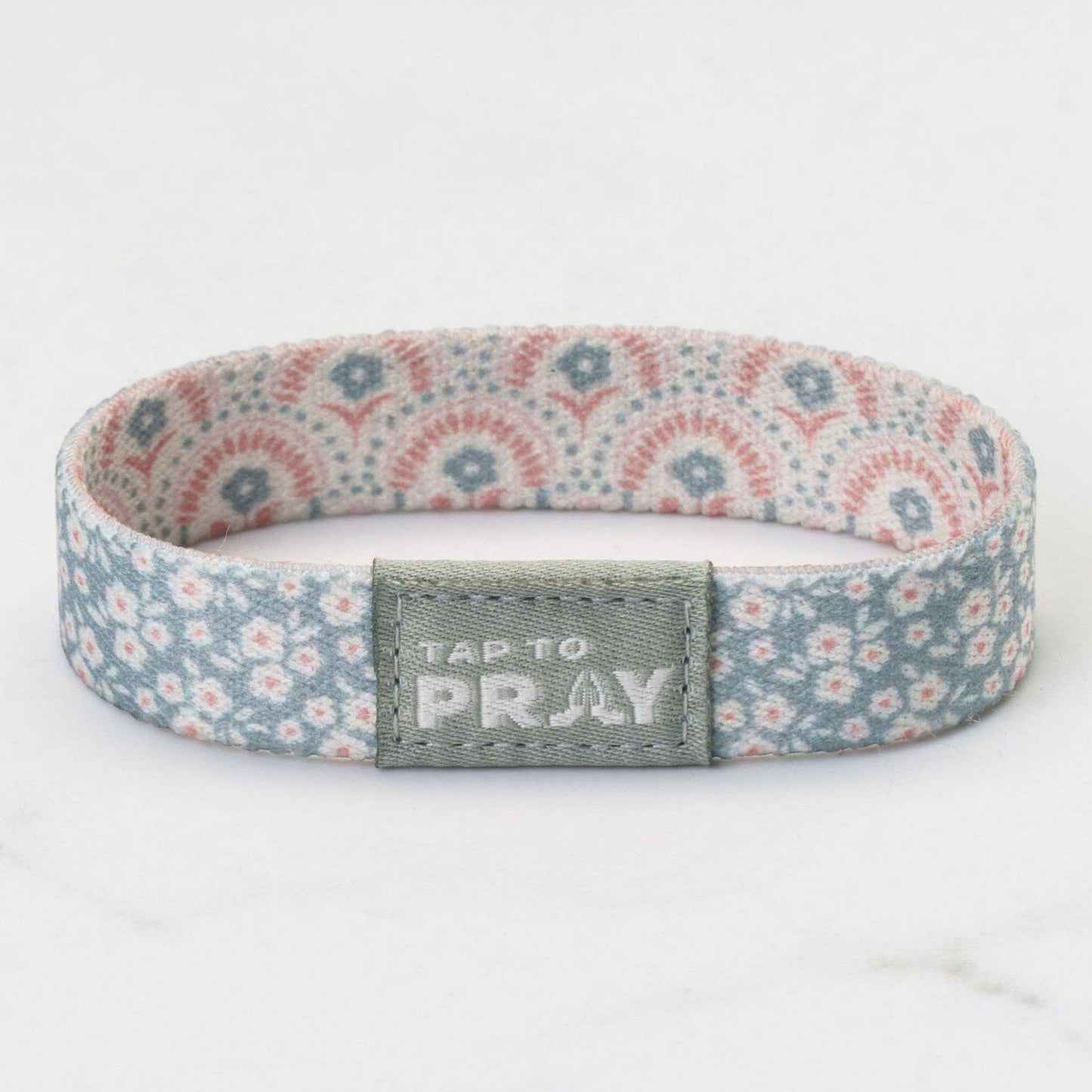 Tap To Pray® Wristband – Boho Bouquet