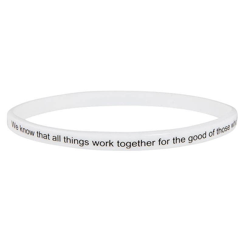 Silicone Bracelet - Scripture Verses