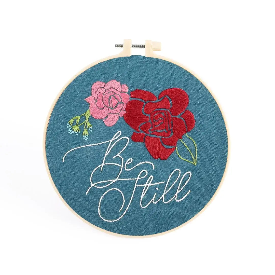 Embroidery Kit - Be Still