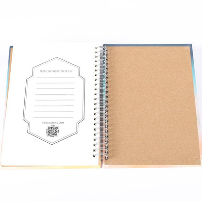 Spiral Bound Journal -  Here & Now - 196 Pages