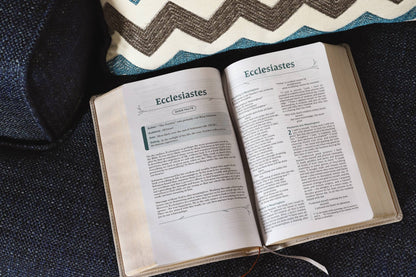 NIV Couples' Devotional Bible Leathersoft