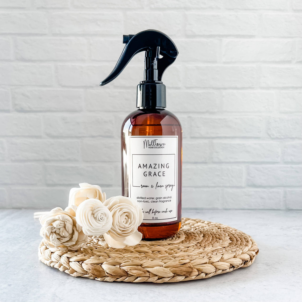 Amazing Grace Room & Linen Spray | Non-Toxic & Long-Lasting | Made with Just 3 Ingredients