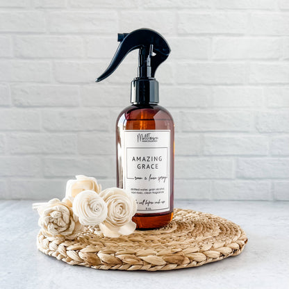 Amazing Grace Room & Linen Spray | Non-Toxic & Long-Lasting | Made with Just 3 Ingredients