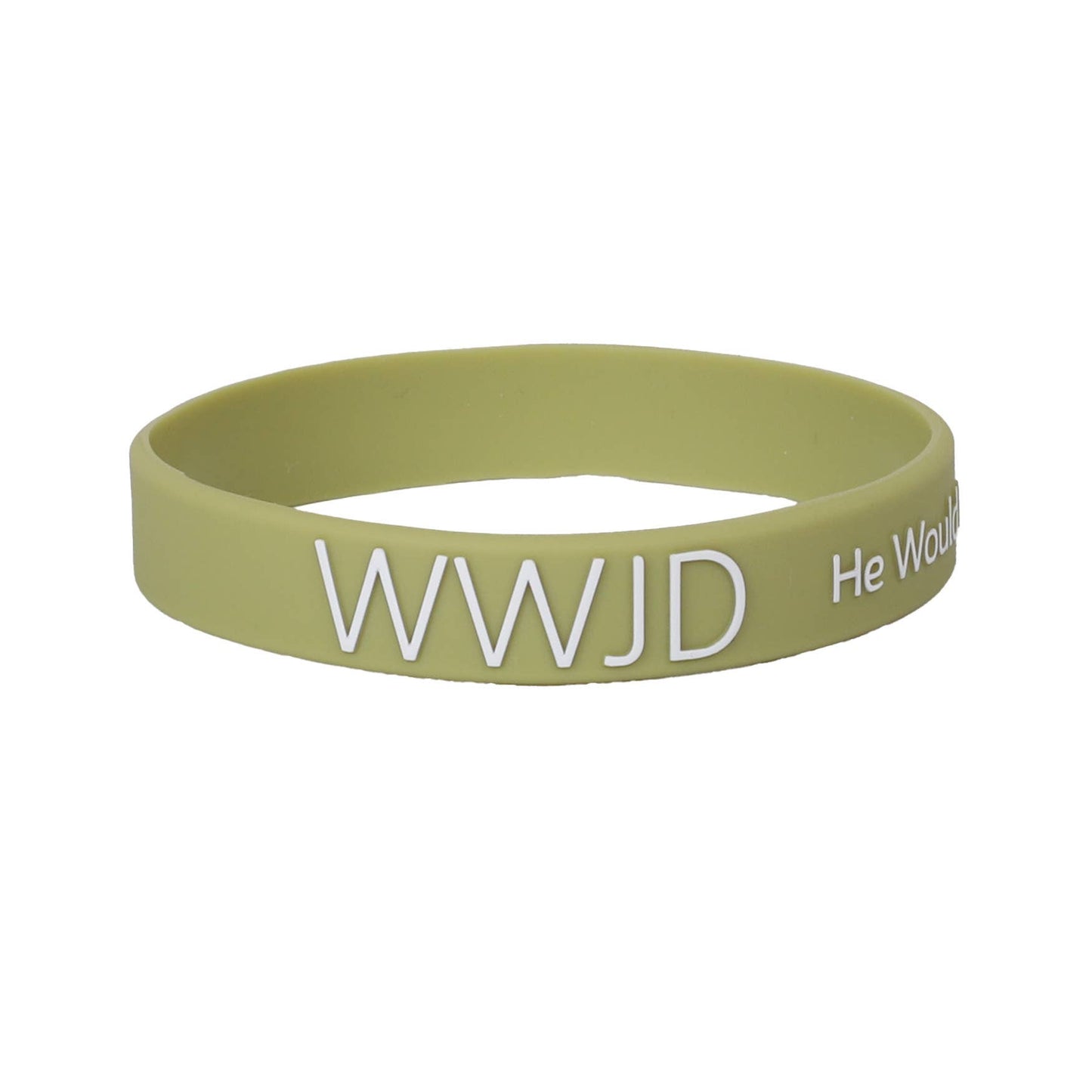 Bracelet Silicone WWJD