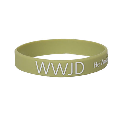 Bracelet Silicone WWJD