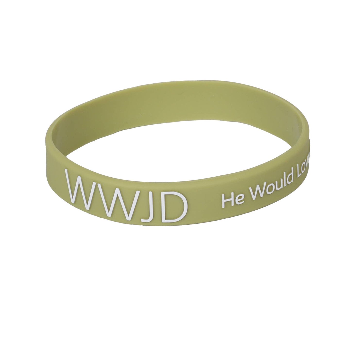 Bracelet Silicone WWJD