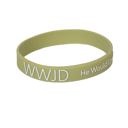 Bracelet Silicone WWJD