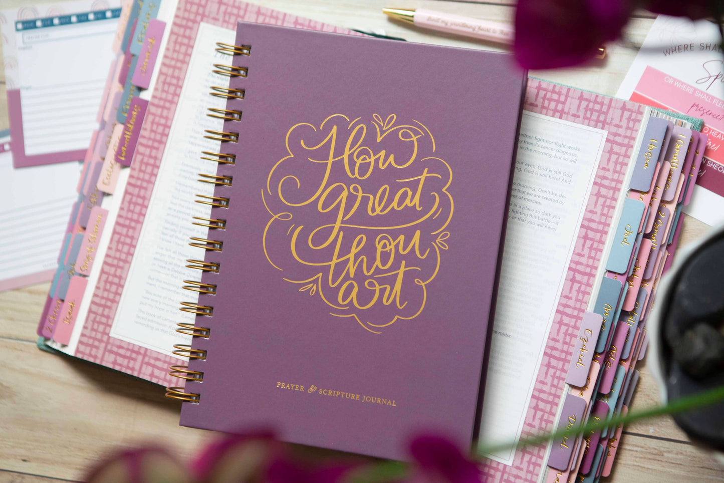 How Great Thou Art Womens Prayer Journal | Guided Prayer Journal