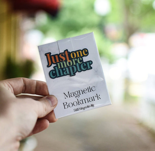 Magnetic Bookmark | Just One More Chapter