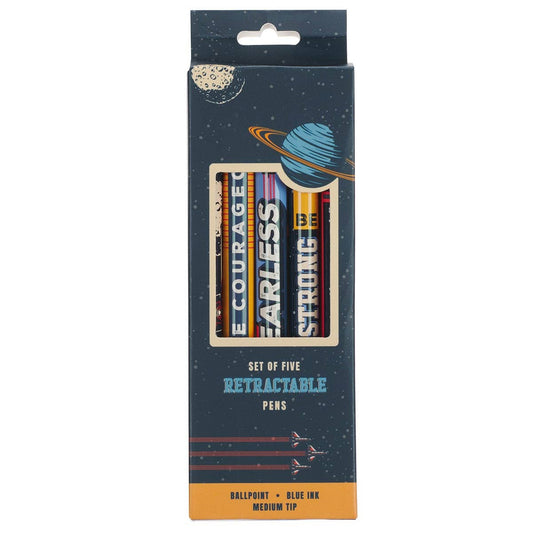 Pen Set 5 pc Be Strong and Courageous