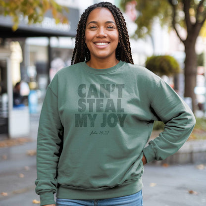 Womens Sweatshirt Can't Steal Joy