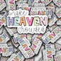 DC 1530 - Make heaven crowded die cut sticker