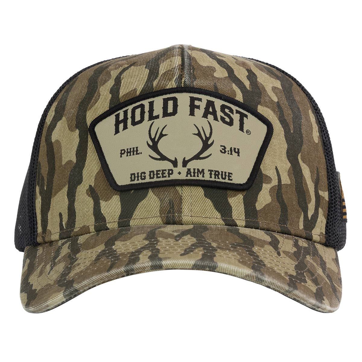 Hold Fast Mens Cap Dig Deep Antler Camo