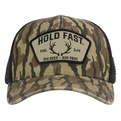 Hold Fast Mens Cap Dig Deep Antler Camo