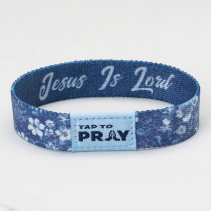 Tap To Pray® Wristband – Wildflower - Jesus Is Lord