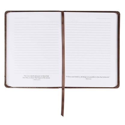Journal Handy Brown I Know the Plans Jer. 29:11