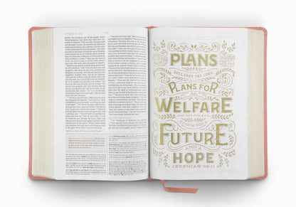 ESV Women's Study Bible: TruTone®, Blush Rose, Floral Bloom