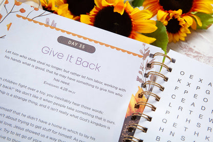 100 Days of Kindness (Word Search Devotional)