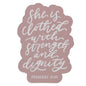 Magnet Pink Strength & Dignity Prov. 31:25