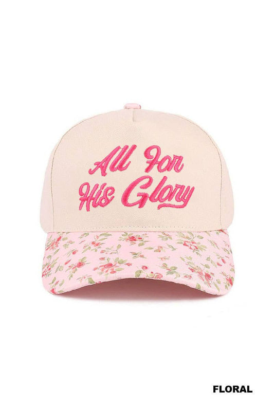 All For His Glory Cap