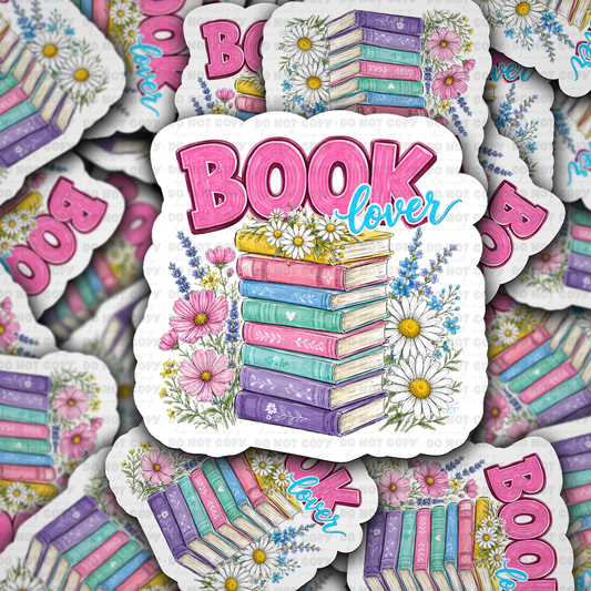 DS 3205 - Book Lover Die Cut sticker