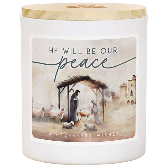 Our Peace Nativity - WBR - Candles