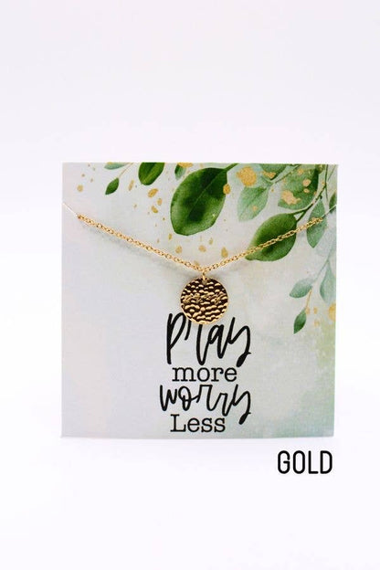 Pray Necklace