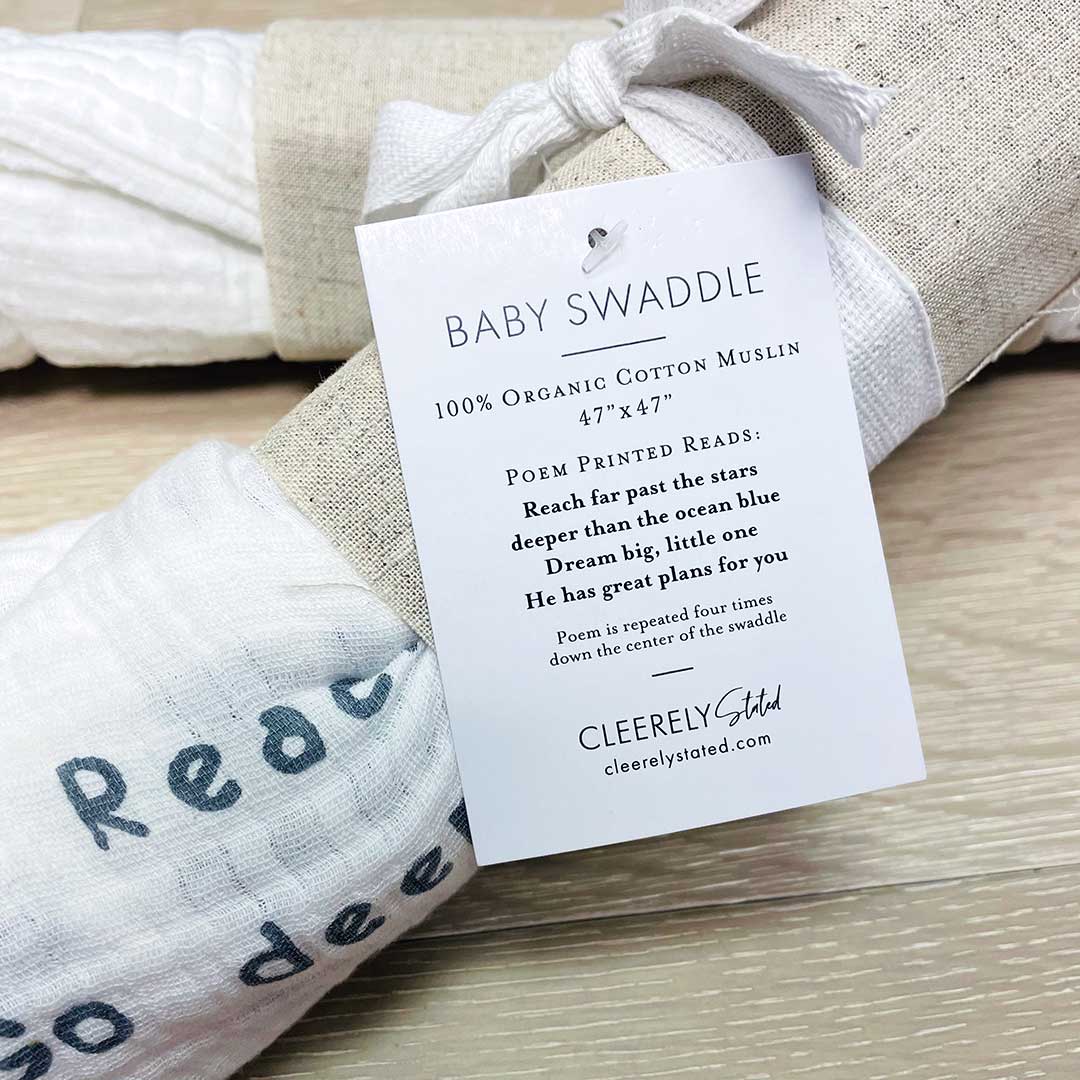 Dream Big Swaddle Blanket