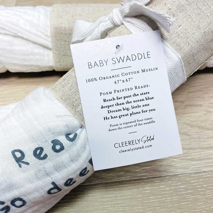 Dream Big Swaddle Blanket